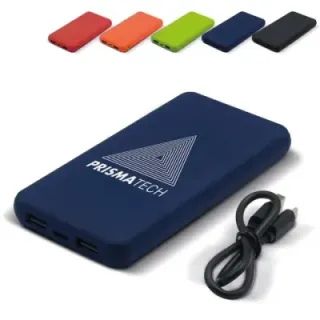 Powerbank Elite rubberized 8.000mAh - LT95087 (gadzety reklamowe)